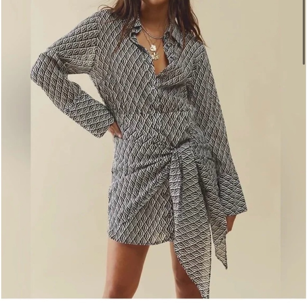 Free People Rillo shirt dress